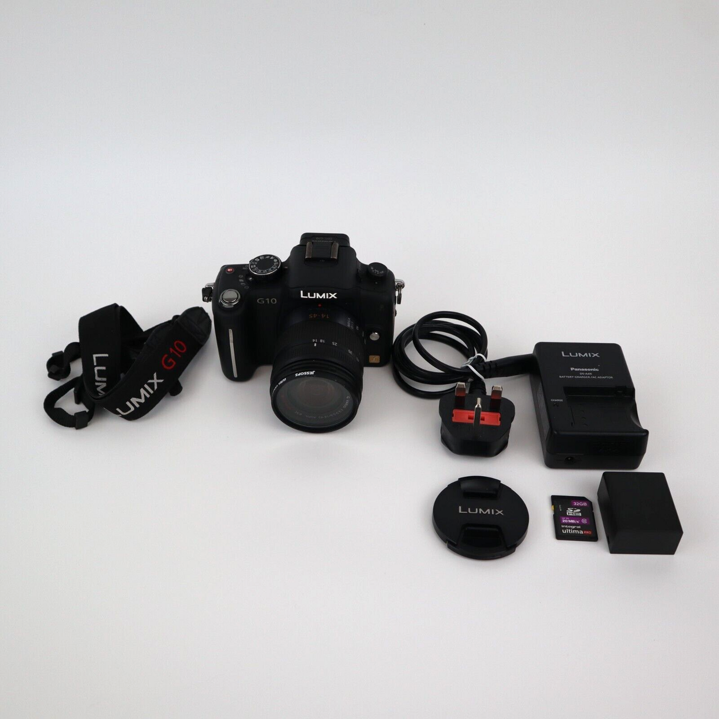 Panasonic LUMIX DMC-G10 FULL Kit with 14-42mm Lens - 24HR Post