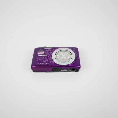 Nikon Coolpix S2700 Digital Camera Purple - NEW - 24HR Postage