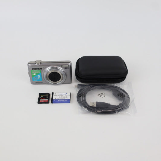 Fujifilm FinePix JX370 14MP Digital Camera - FULL KIT - Next Day Post