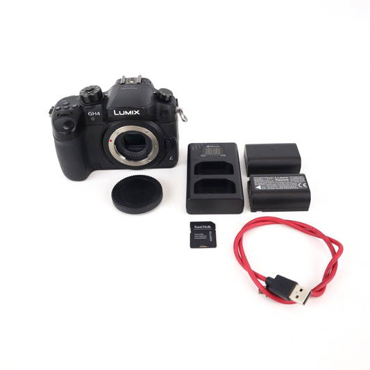 Panasonic LUMIX GH4 16MP Digital Camera body *400 Shutter Count - NEW CONITION