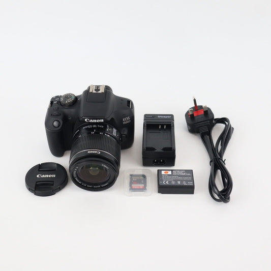 Canon EOS 1500D Camera KIT with 18-55mm Lens - Low Shutter Count - 24HR POST