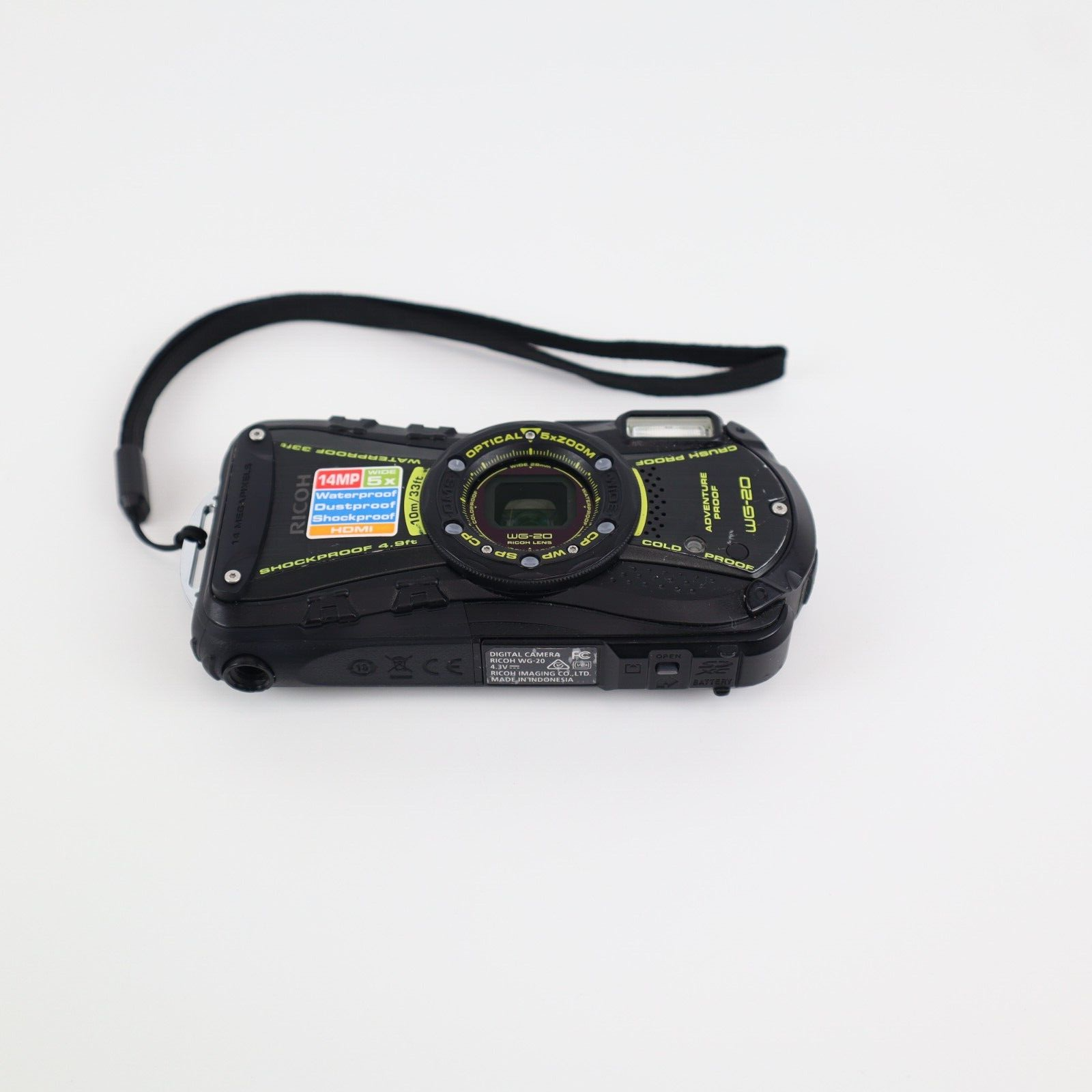 Ricoh WG-20 Compact Waterproof Digital Camera *24HR POST*