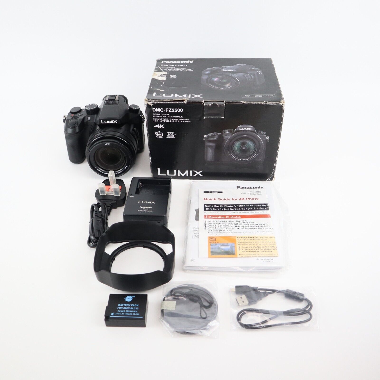 Panasonic LUMIX FZ2000/FZ2500 20.1MP Digital Camera - NEW BOXED