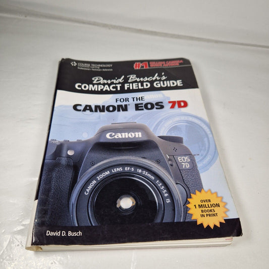 David Busch's Compact Field Guide for The Canon EOS 7D *48HR POSTAGE*