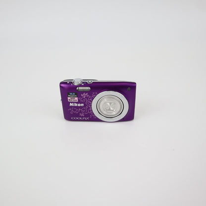 Nikon Coolpix S2700 Digital Camera Purple - NEW - 24HR Postage