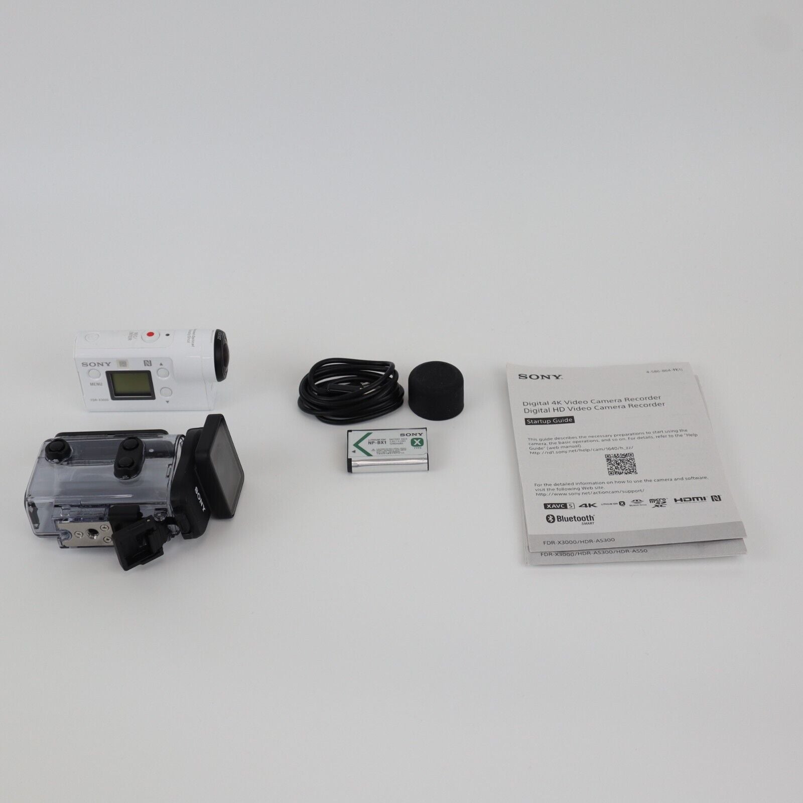 Sony FDR-X3000 4k Action Camera With Waterproof Case - GRADE A - 24HR POST