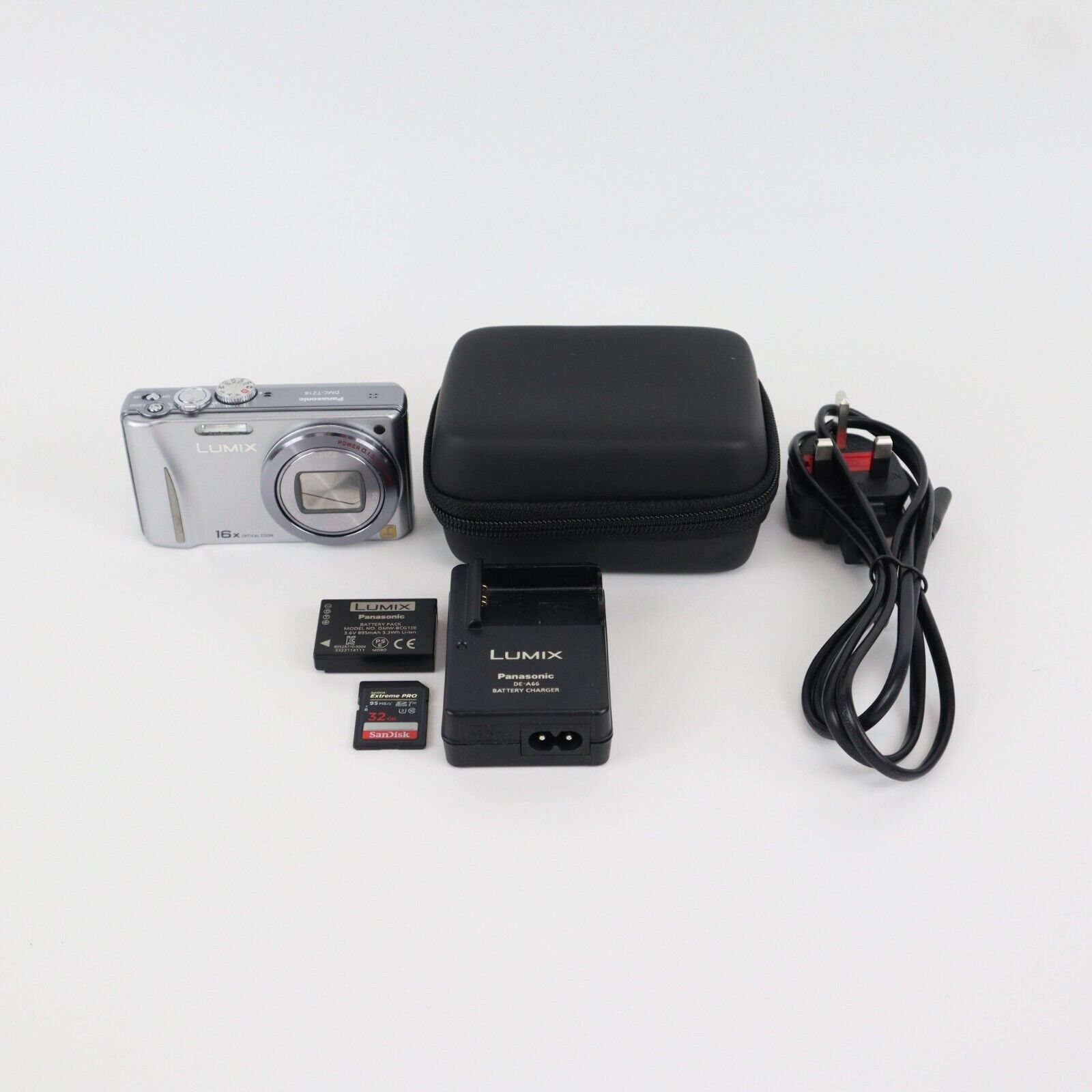 Panasonic LUMIX DMC-TZ18 Digital Camera - FULL KIT - NEXT DAY POST