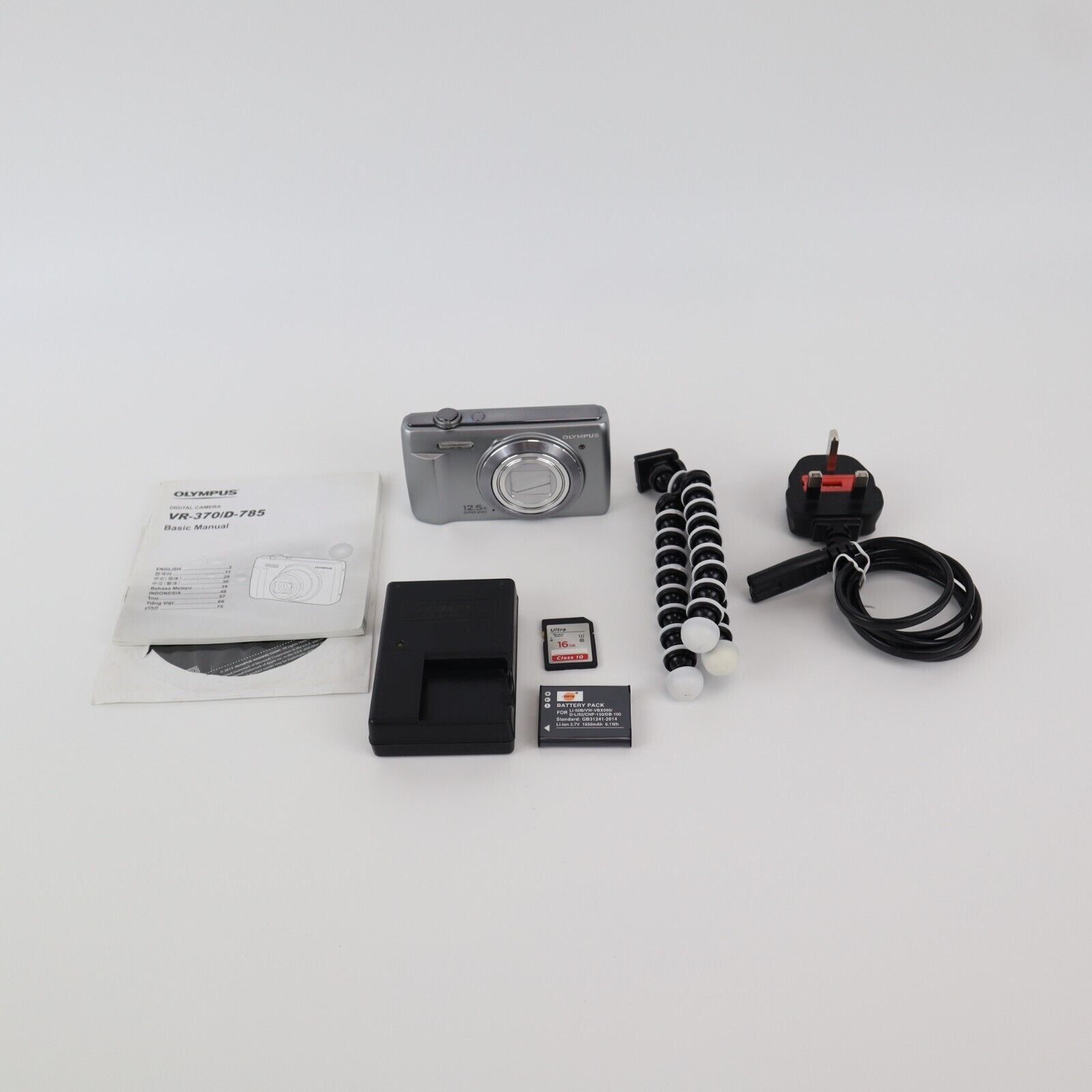 Olympus VR-370 Digital Camera - FULL KIT - 24HR Post