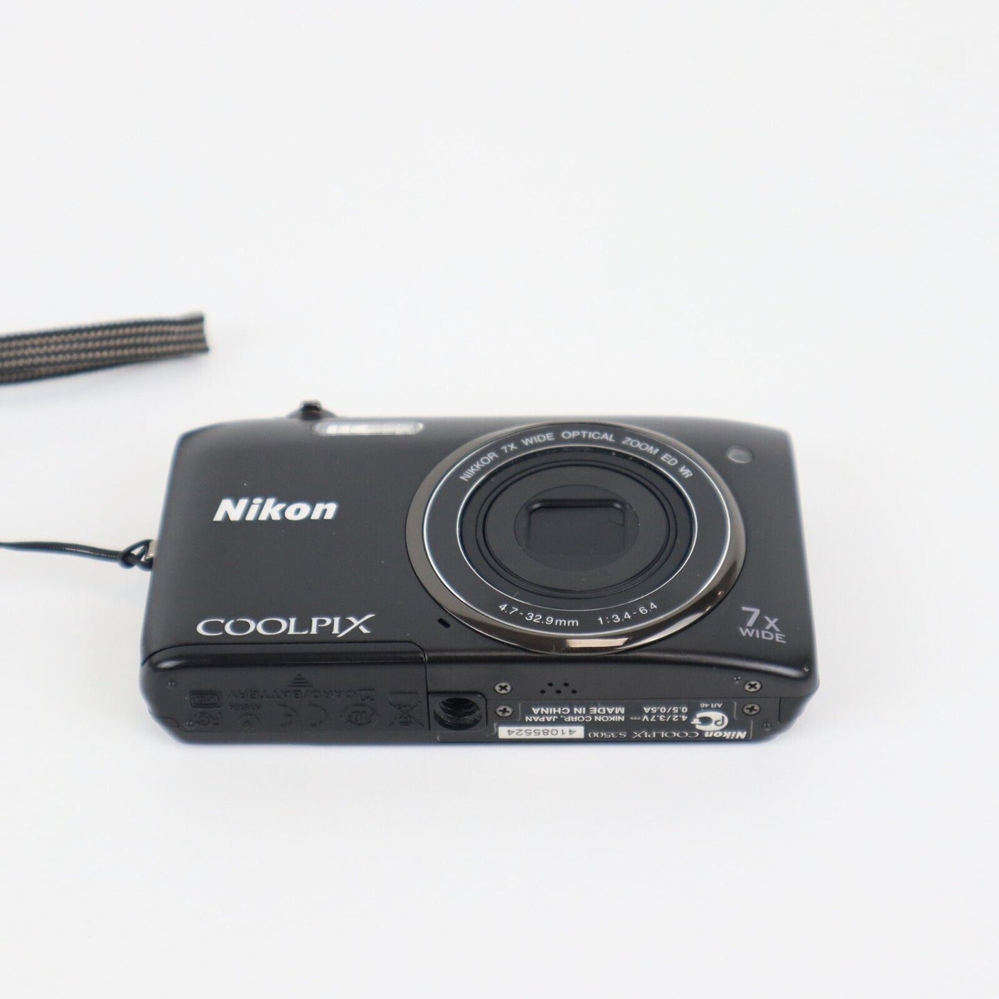 Nikon Coolpix S3500 20MP Digital Camera - FULL KIT - 24HR Post